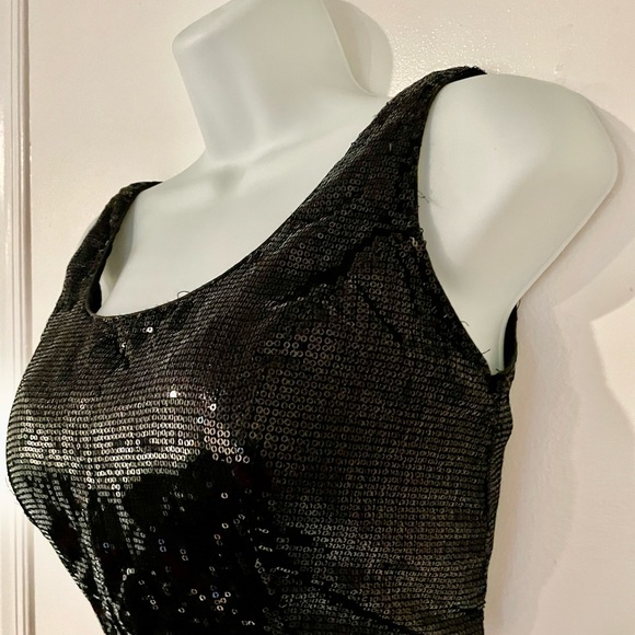 Saree lehnga black sequence blouse NWOT - Picture 2 of 5